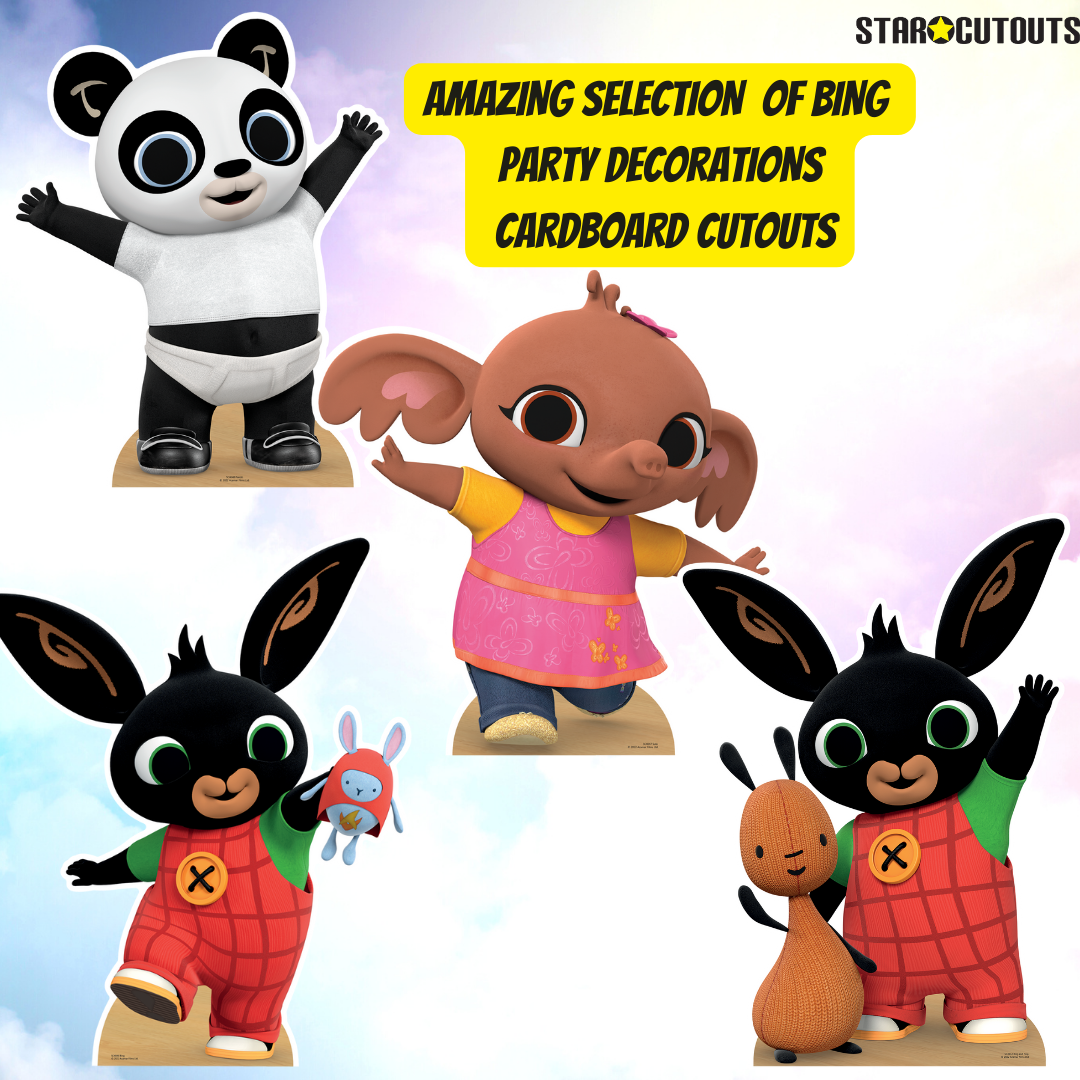 Sula Baby Elephant Cardboard Cutout Official Bing Toy - mycardboardcutout