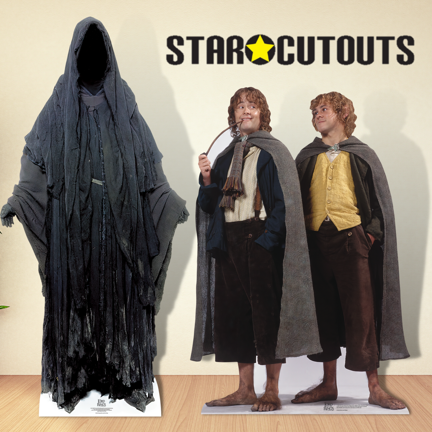 Merry and Pippin Double Lord of the Rings Cardboard Cutout - mycardboardcutout