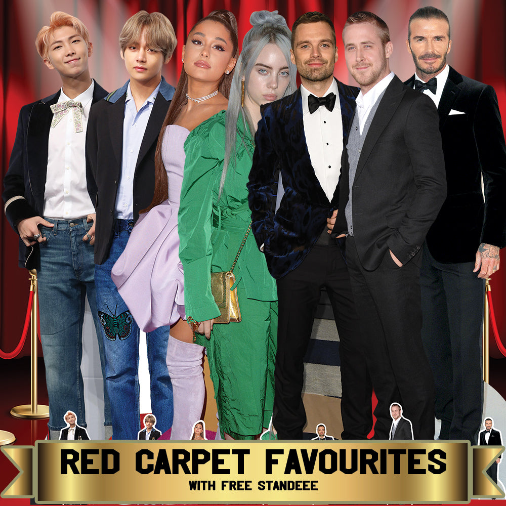 CS443 George Clooney Height 177cm Lifesize Cardboard Cut Out With Mini - mycardboardcutout