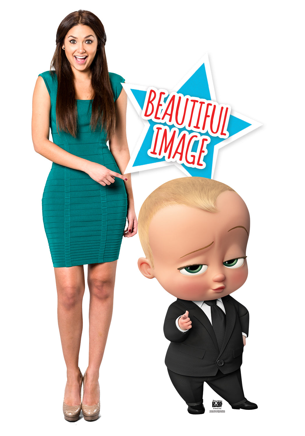 Boss Baby Cardboard Cutout - mycardboardcutout