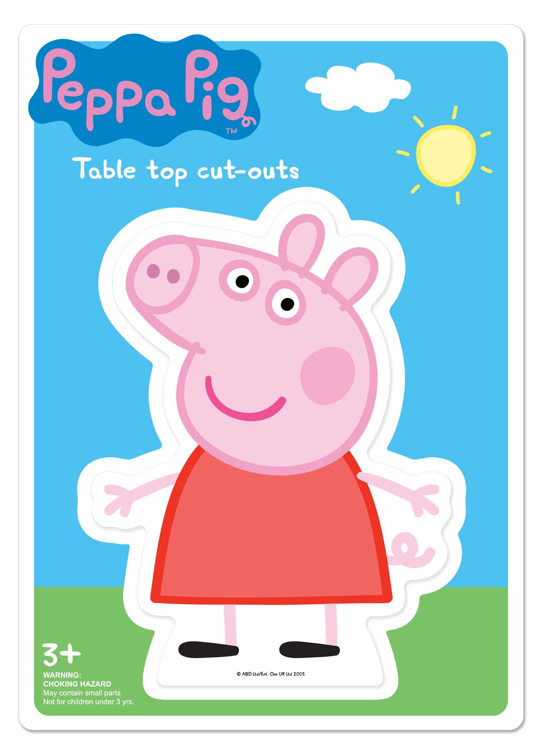 Peppa Pig Table Toppers Pack Ten Cut Outs - mycardboardcutout