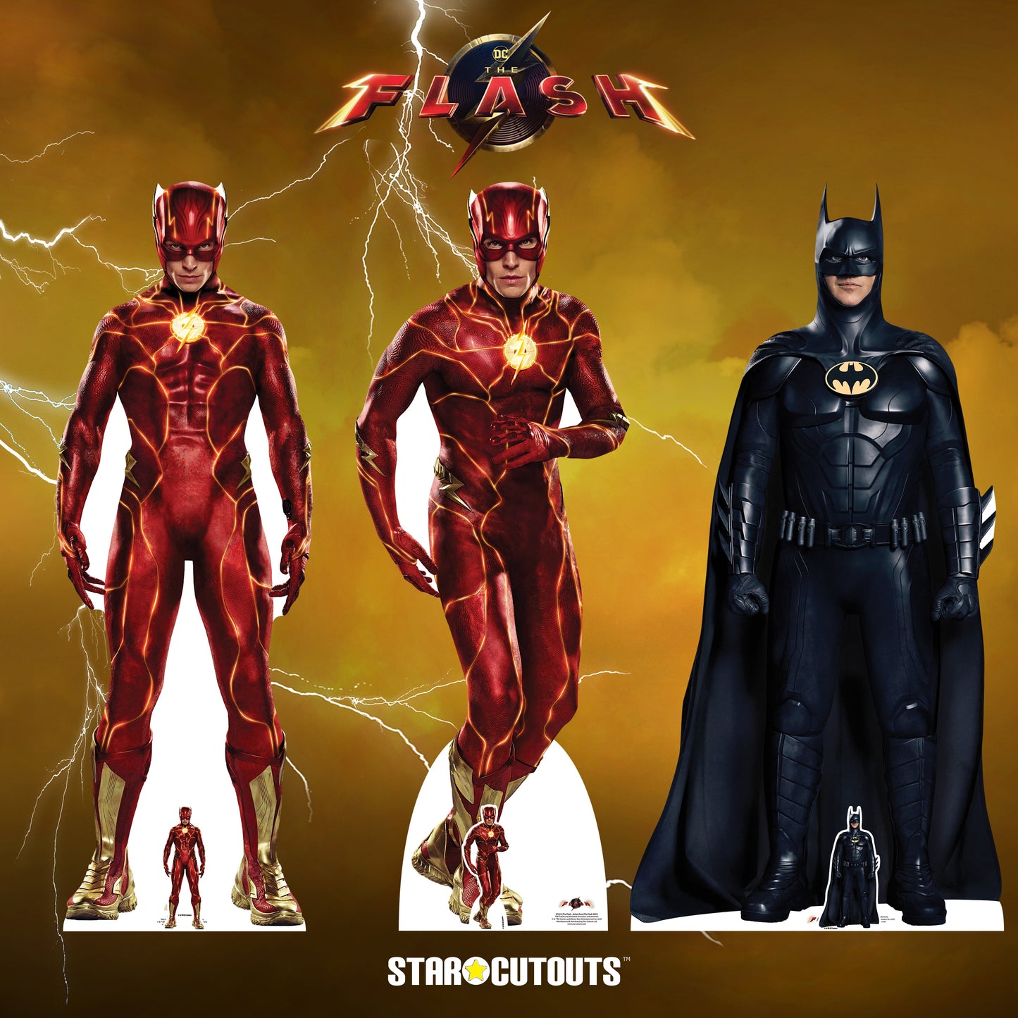 The Flash 2023 Star Mini Ezra Miller Cardboard Cutout - mycardboardcutout