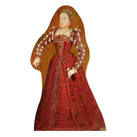 Tudor Woman Stand-In Cardboard Cutout - mycardboardcutout