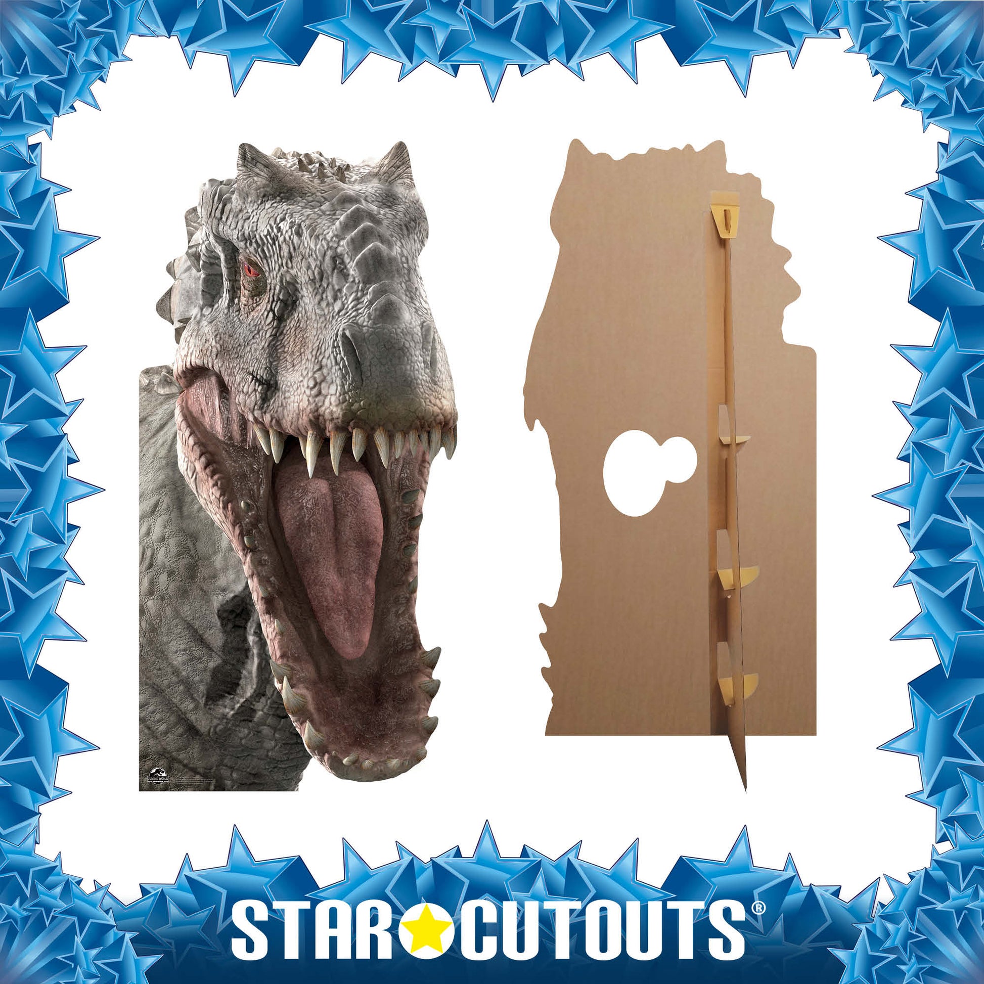 Indominus Rex Dinosaur Stand In Cardboard Cutout - mycardboardcutout