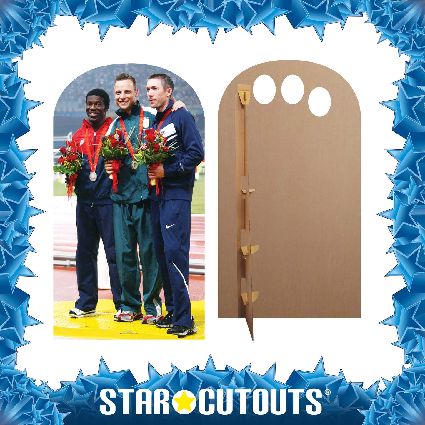 Olympic Photo Stand-In Cardboard Cutout - mycardboardcutout