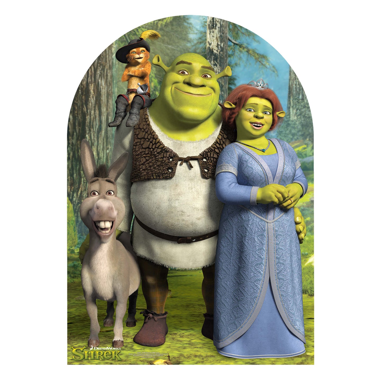  Shrek Stand In Cardboard Cutout