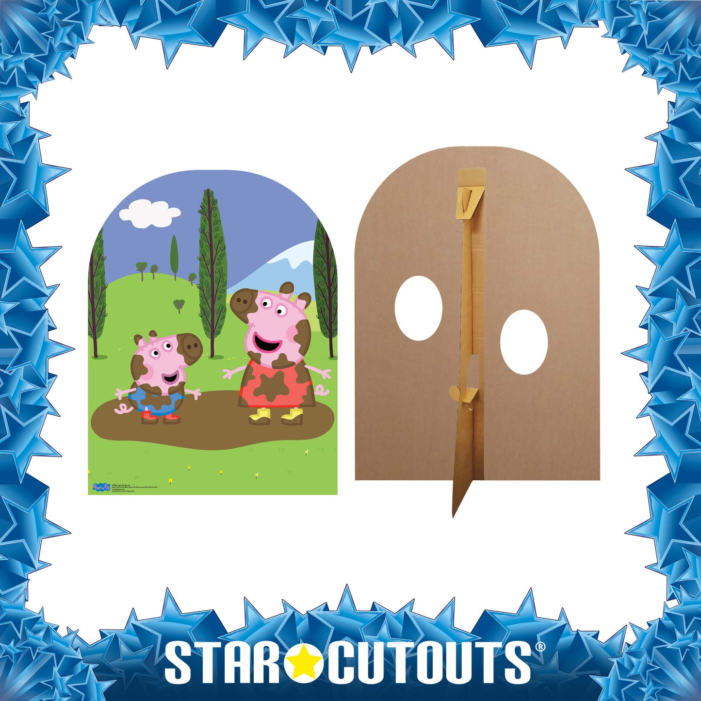 Peppa Pig Stand In Muddy Puddle Child Sized Cardboard Cutout - mycardboardcutout