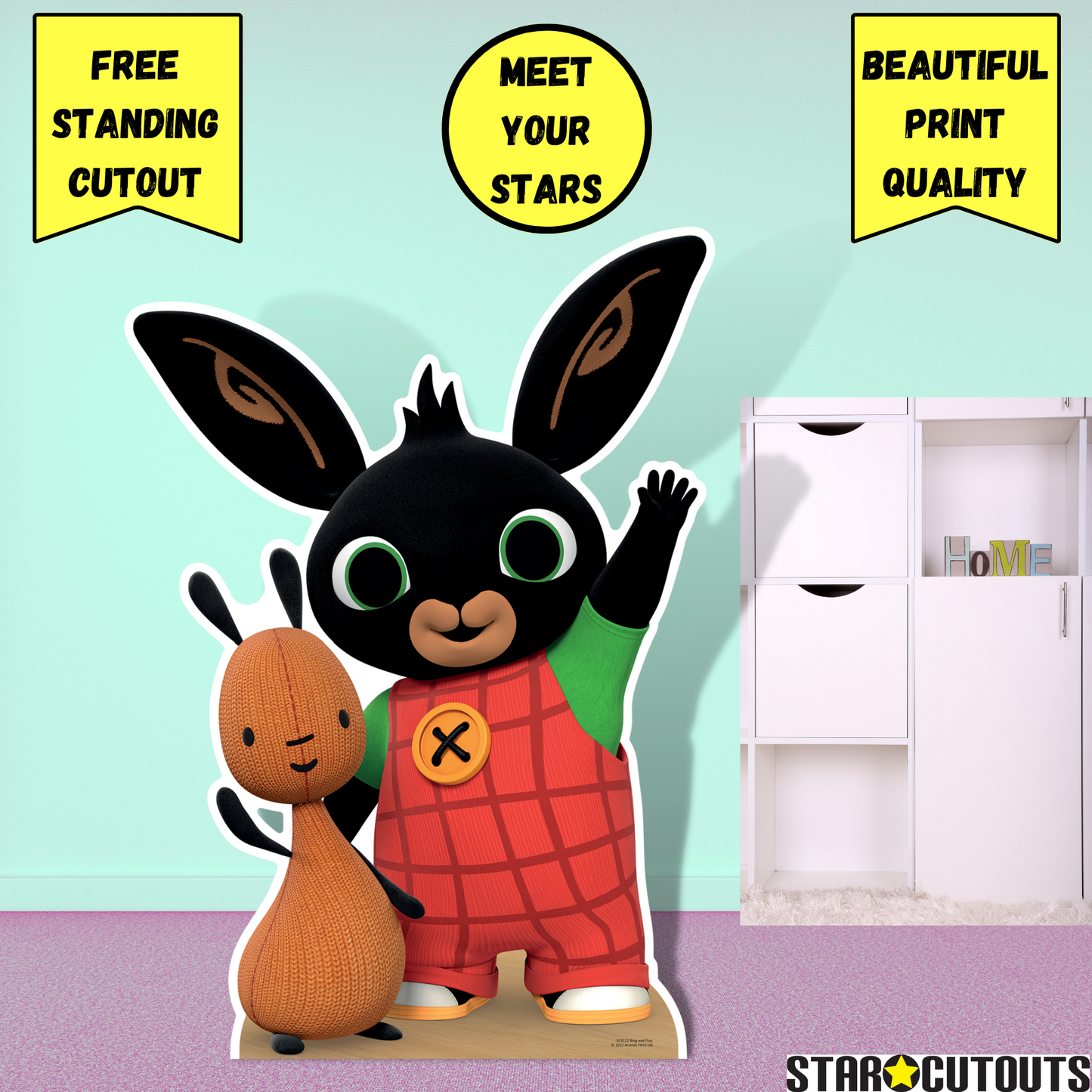Bing and Flop Cardboard Cutout - mycardboardcutout