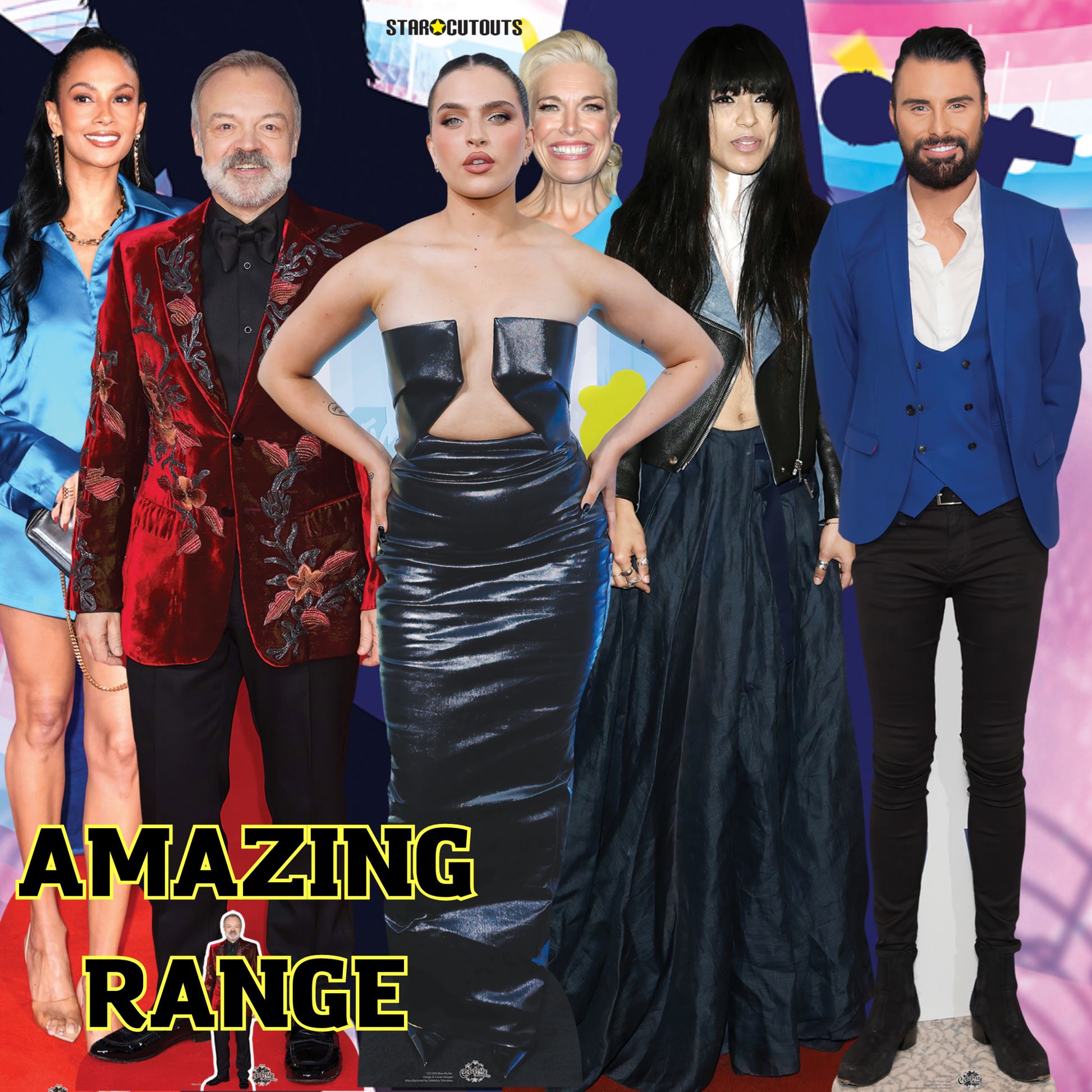 Hannah Waddingham Cardboard Cut Out Life Size With Mini - mycardboardcutout