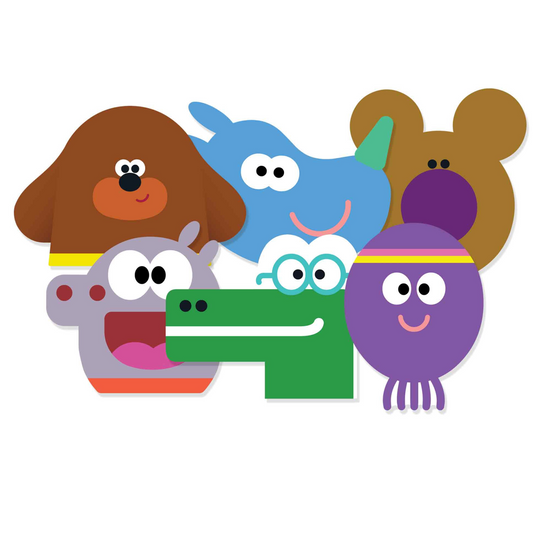 Hey Duggee & Squirrels Party Pack Of Six Masks - mycardboardcutout