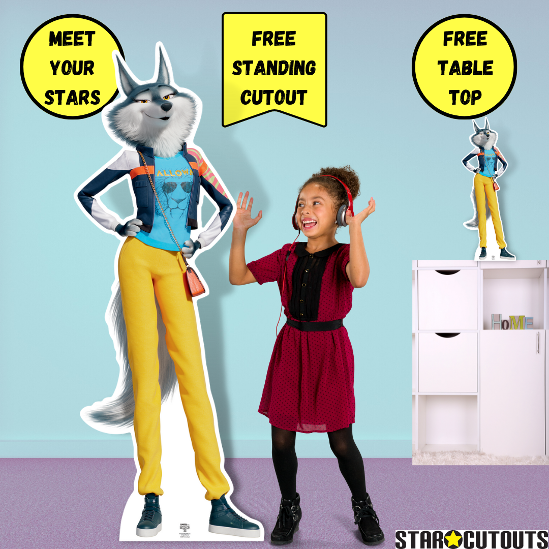Porsha Wolf Sing 2 Cardboard Cutout Official - mycardboardcutout