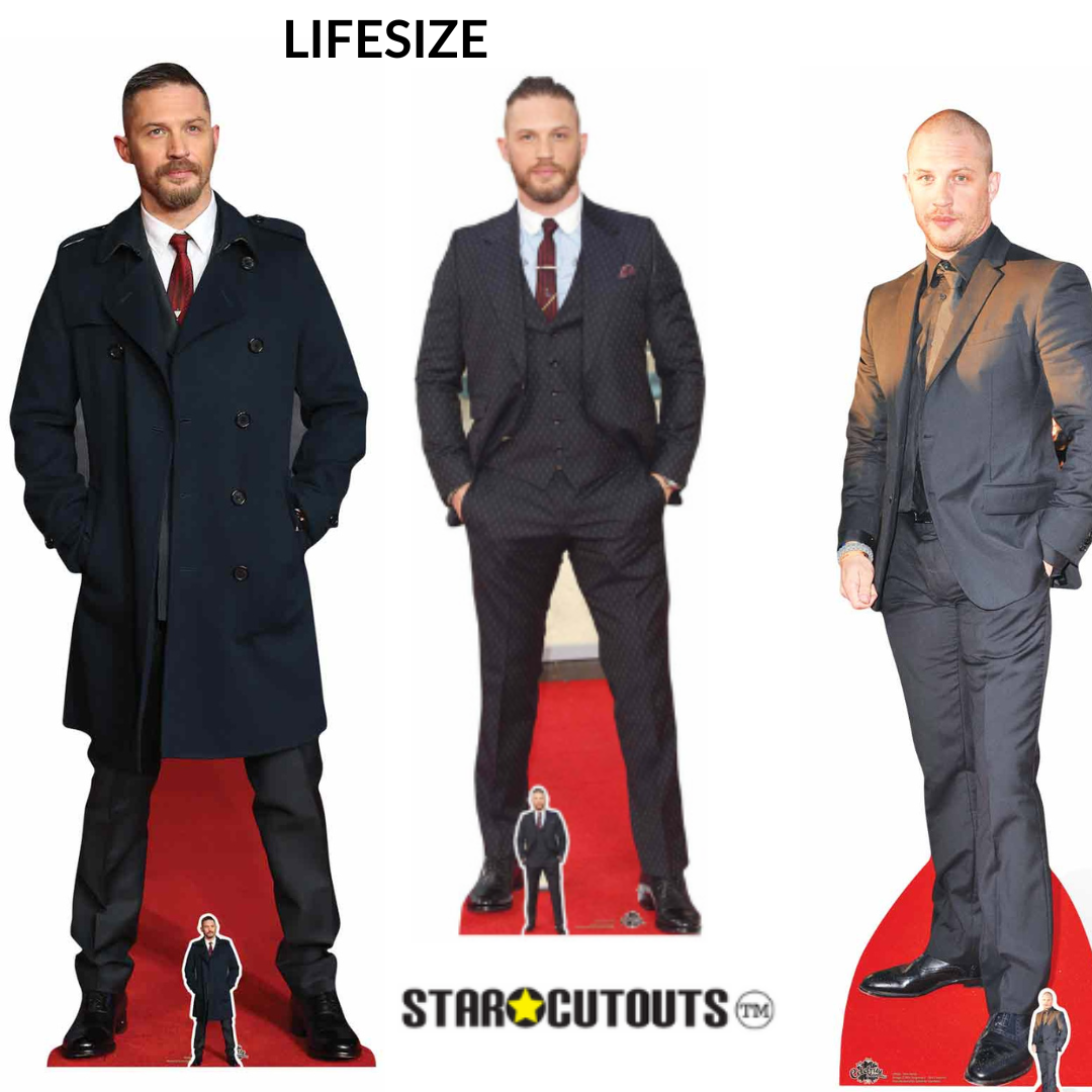 Tom Hardy Smart Suit Cardboard Cutout - mycardboardcutout