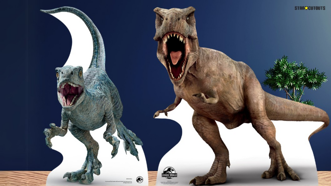 Official Jurassic World and Dinosaur Cardboard Cutouts