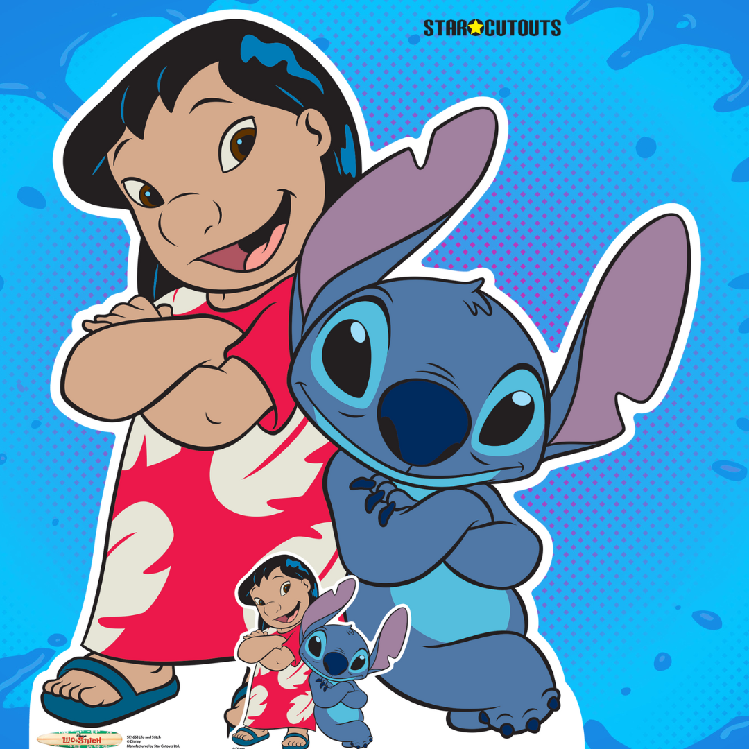 Bring the Magic of Lilo and Stitch to Your Home with Cardboard Cutouts