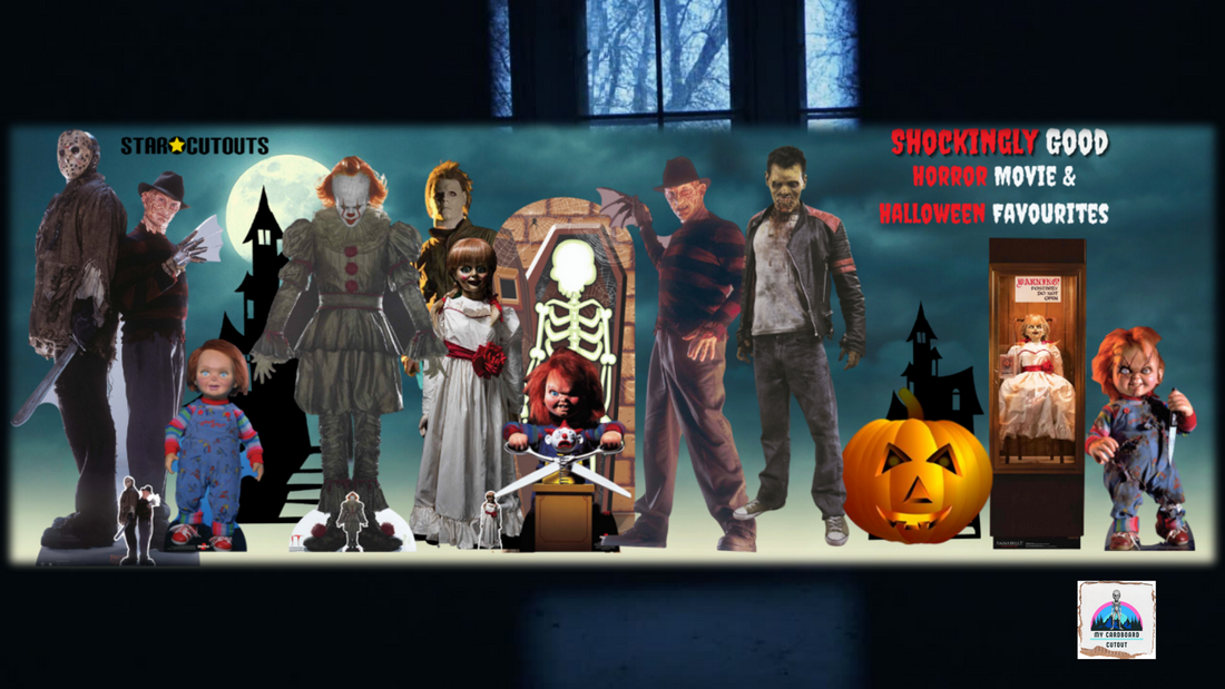 Halloween and Horror Movie Theme Cardboard Cutouts