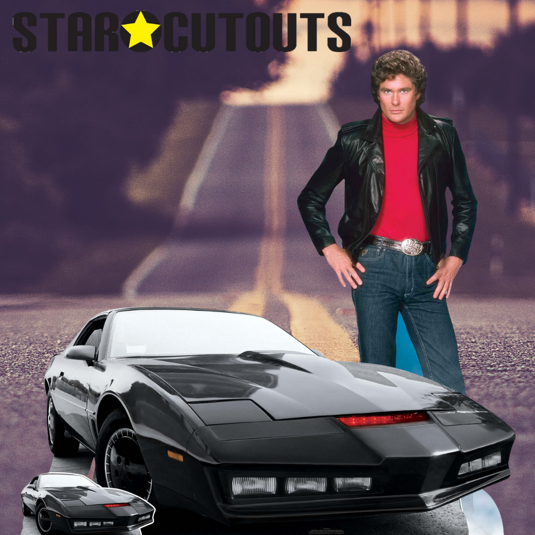 Michael Knight and KITT Official Knight Rider Cardboard Cutout Set of 2 | Fruugo DE Michael Knight and KITT Official Knight Rider Cardboard Cutout Set of 2 | Fruugo DE
