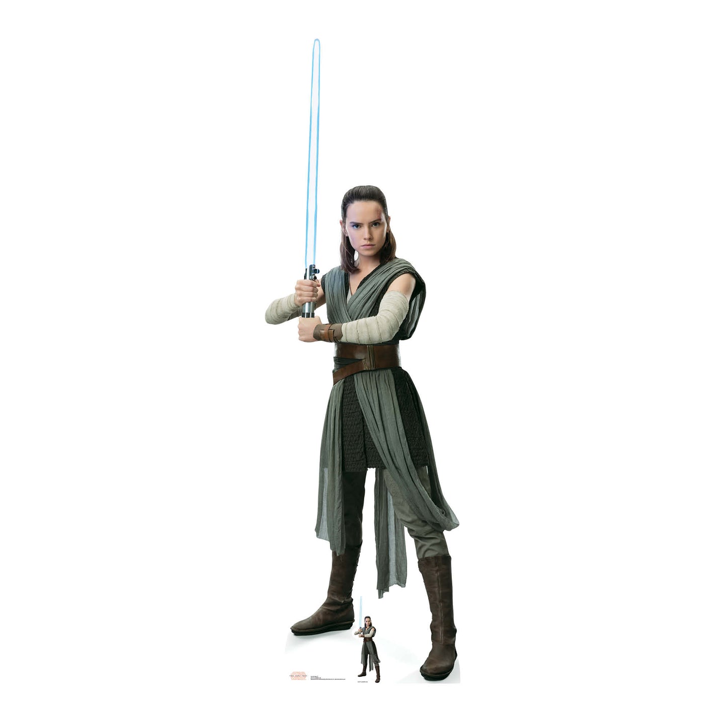 Rey Lightsaber The Last Jedi Cardboard Cut Out Height 222cm