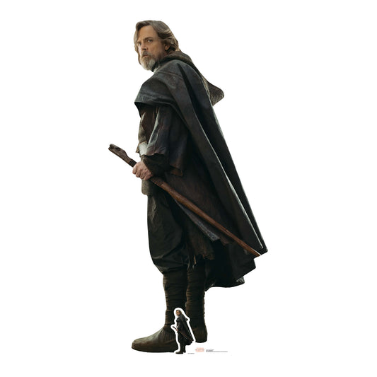 Luke Skywalker The Last Jedi Cardboard Cut Out Height 178cm