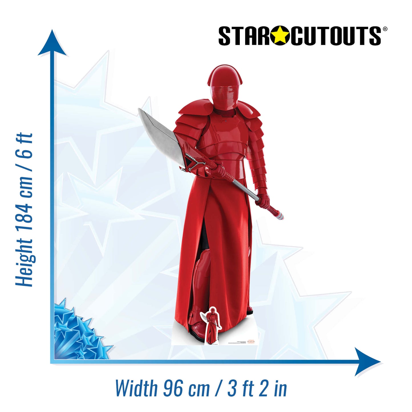 Praetorian Guard Spear The Last Jedi Cardboard Cut Out Height 184cm