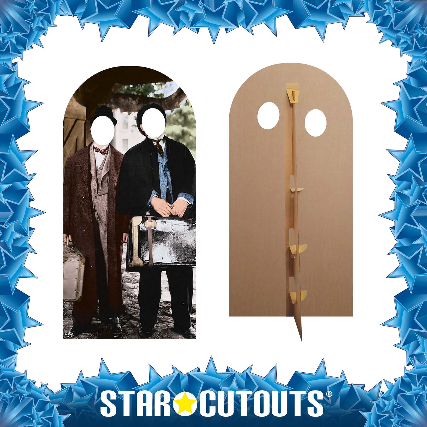 SC1227 Laurel and Hardy Stand-in Cardboard Cut Out Height 192cm