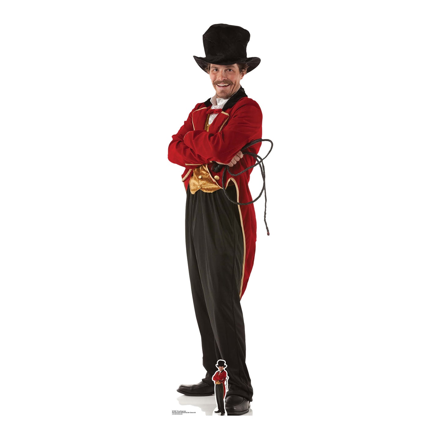 SC1269 Circus Ring Master Cardboard Cut Out Height 193cm