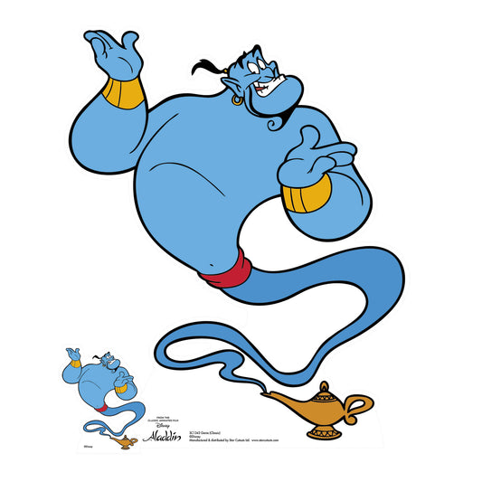 Genie Aladdin Classic Robin Williams Cardboard Cut Out Height 88cm