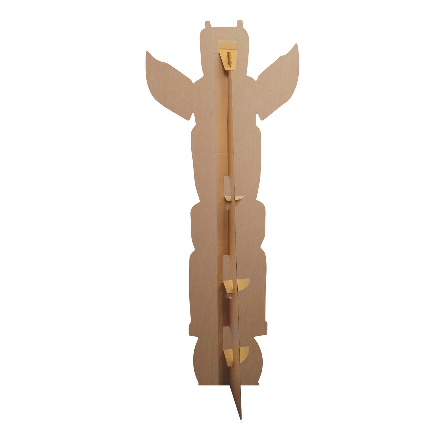 SC166 Totem Pole Cardboard Cut Out Height 171cm