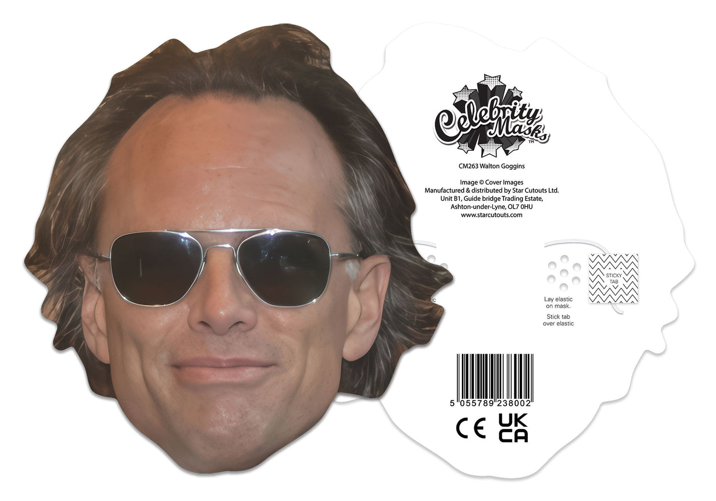 CM263 Walton Goggins Single Cardboard Face Mask
