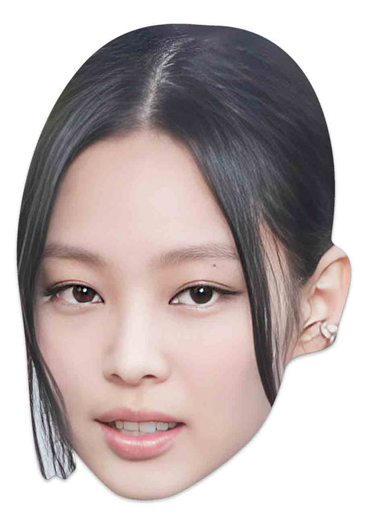 CM267 Jennie Black Pink Single Cardboard Face Mask
