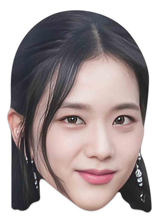 CM277 Jisoo Black Pink Single Cardboard Face Mask