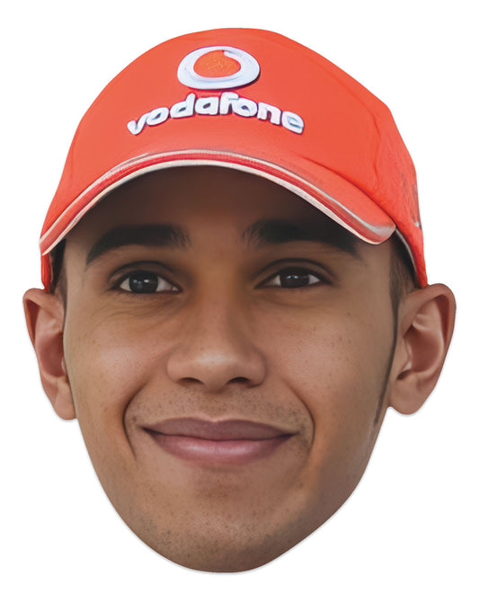 CM279 Lewis Hamilton Cardboard Face Mask