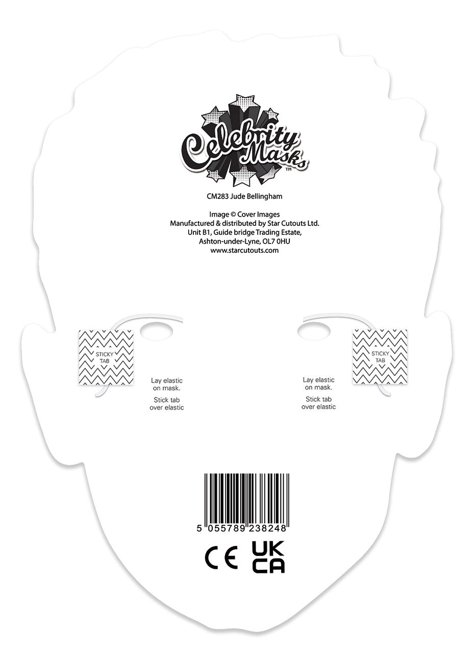 CM283 Jude Bellingham Cardboard Face Mask