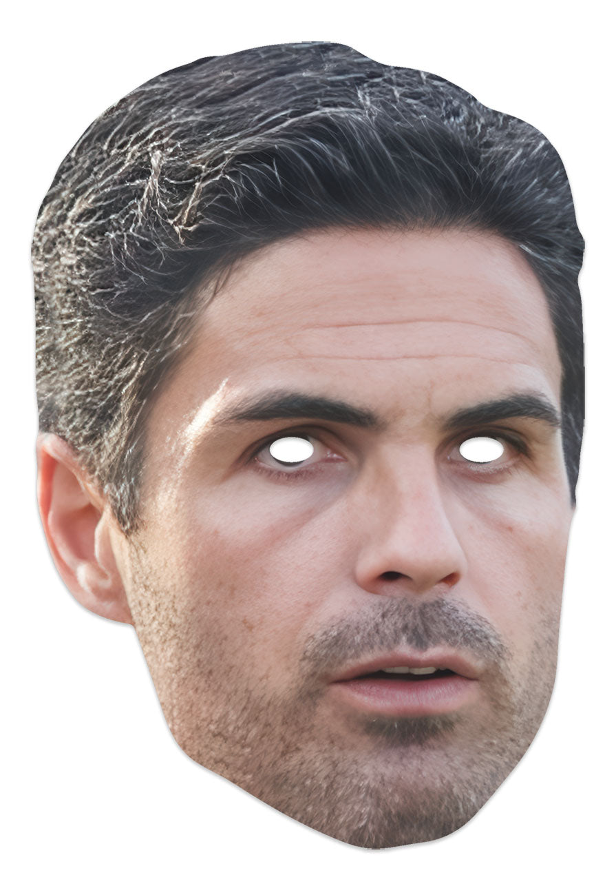 CM286 Mikel Arteta Cardboard Face Mask