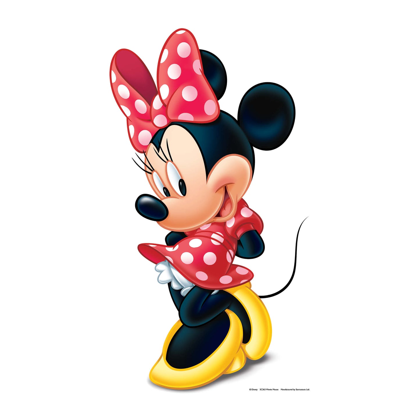 SC363 Minnie Mouse (Star Mini Cut-out) Cardboard Cut Out Height 89cm