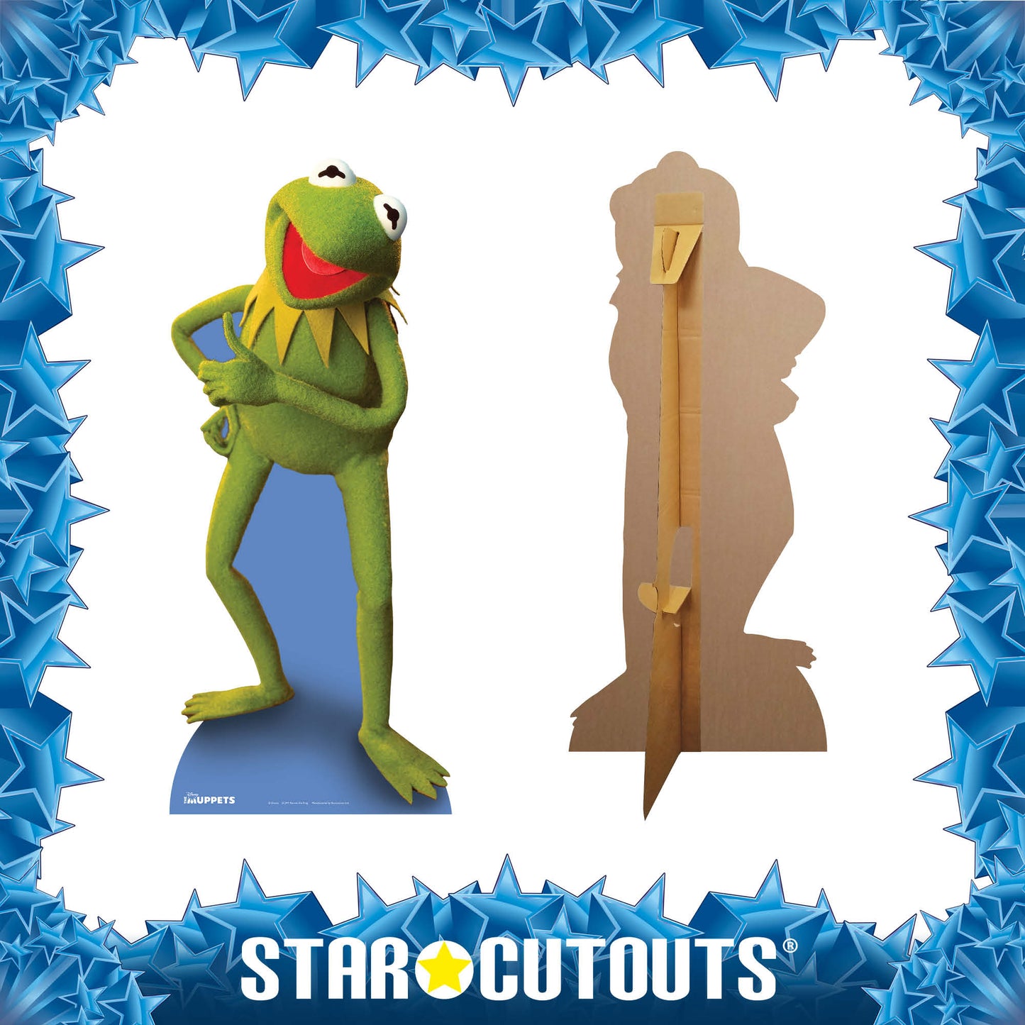 Kermit the Frog Cardboard Cut Out Height 133cm