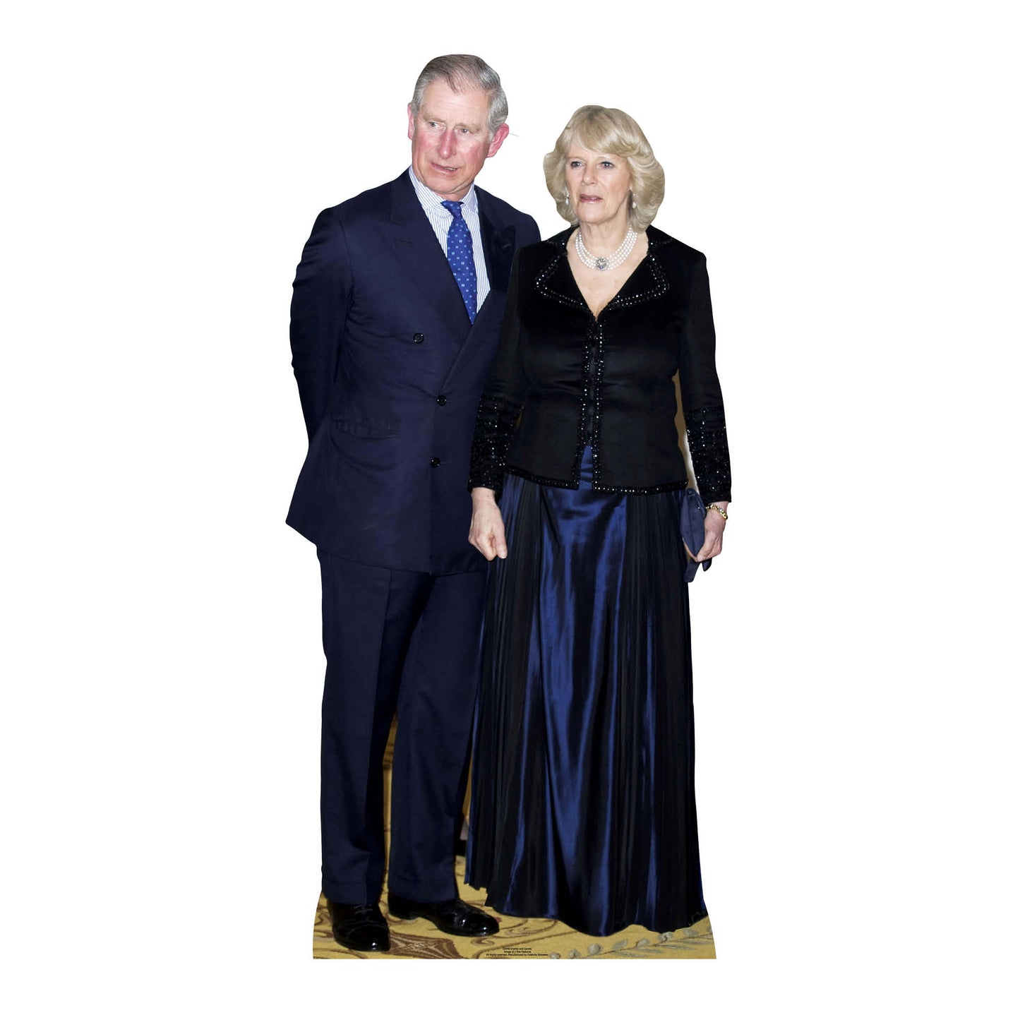 King Charles and Camilla The Queen Consort Cardboard Cutout