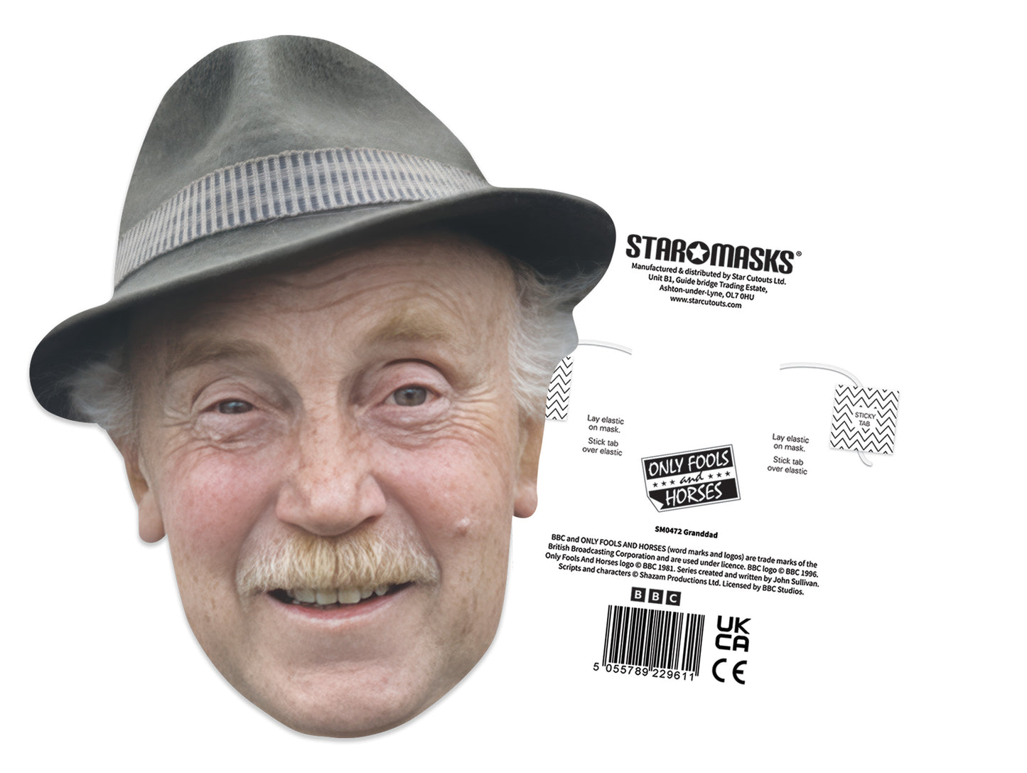 SM472 Granddad Only Fools and Horses Mask