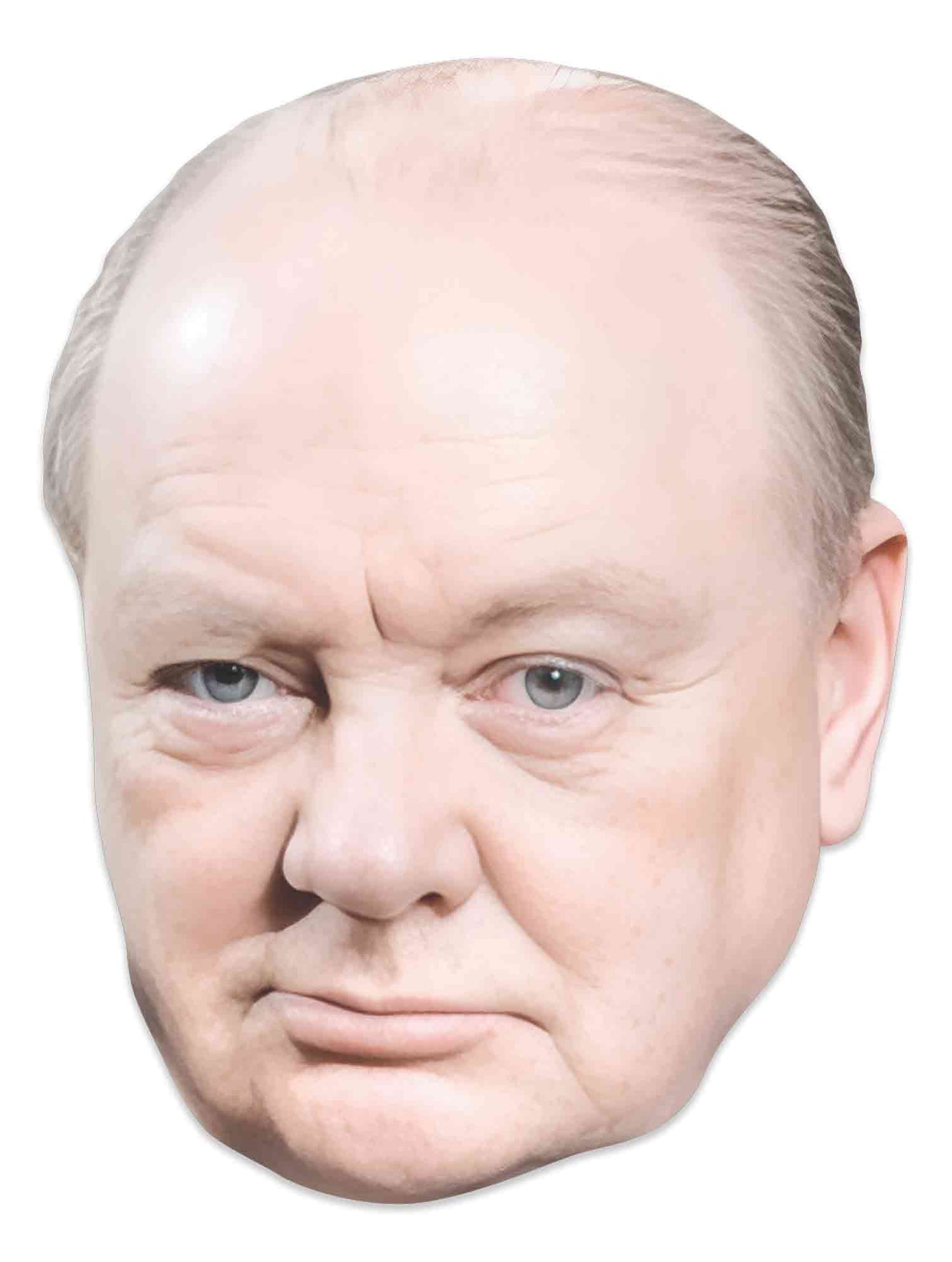 SM484 Winston Churchill Single Cardboard Face Mask