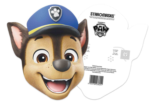 SM490 Chase Paw Patrol Cardboard Face MaskHeight 30cm