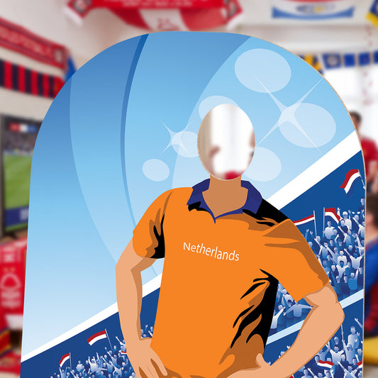 SC4940 Netherlands Football World Tournament Cup Stand-in Cardboard Cutout Height 190cm