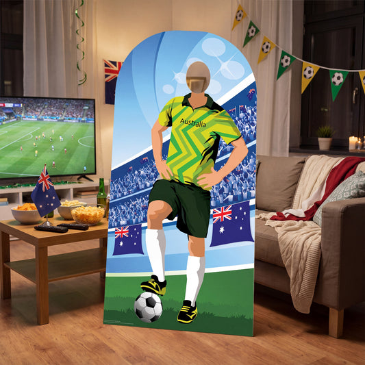 SC4944 Austrailia Football World Tournament Cup Stand-in Cardboard Cutout Height 190cm