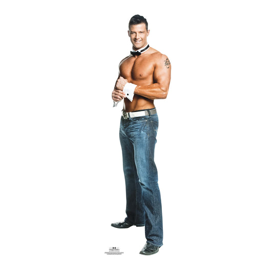 SC502 Nathan  Chippendale Cardboard Cut Out Height 189cm