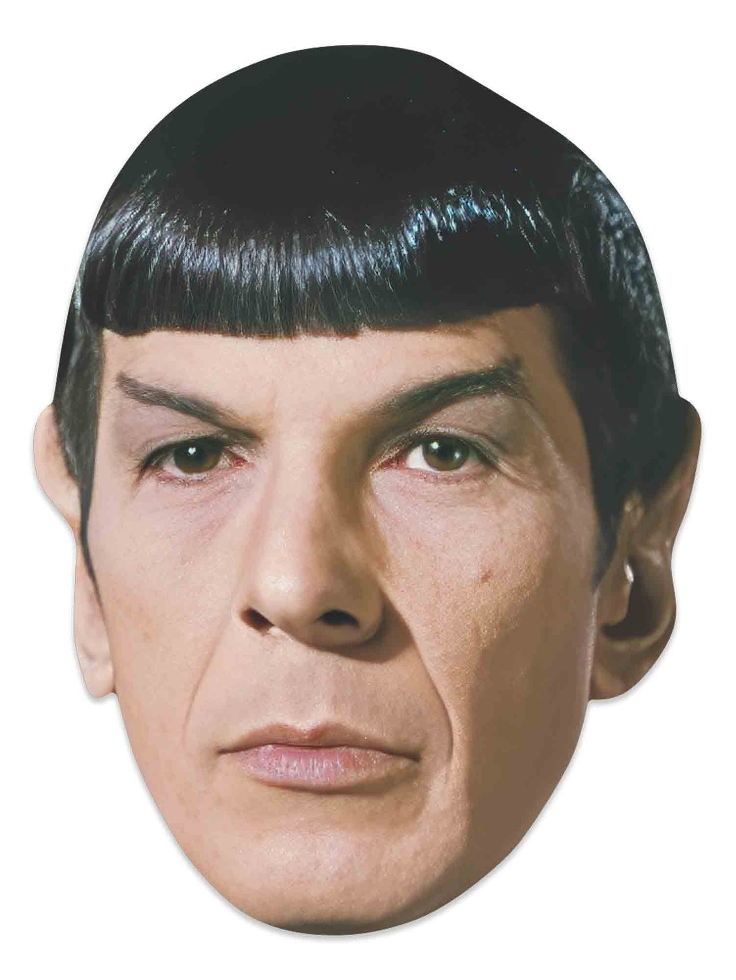 SM510 Spock Mask Leonard Nimoy Star Trek  - Includes Tabs and Elastic