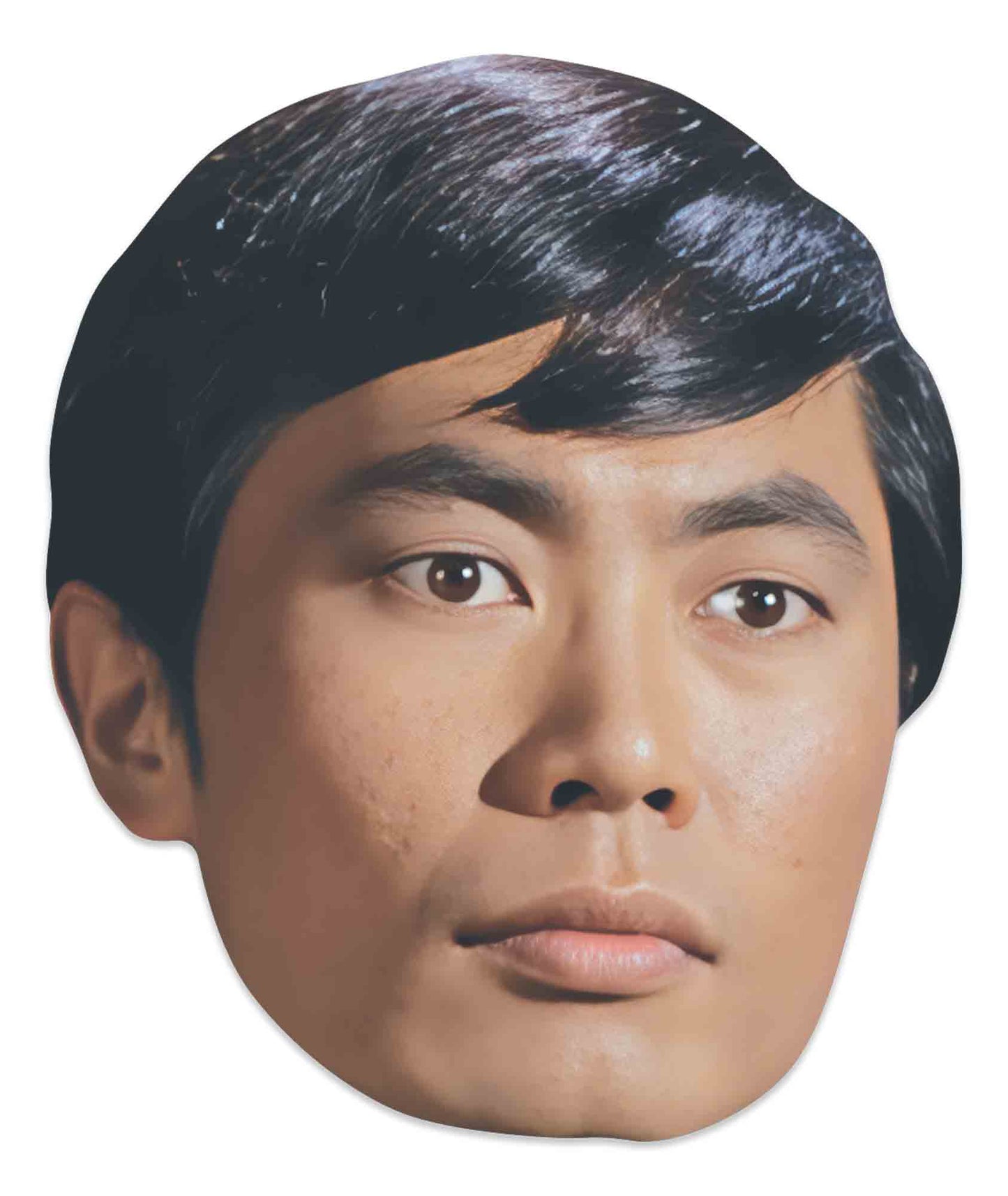 SM514 Sulu Mask George Takei Star Trek  - Includes Tabs and Elastic
