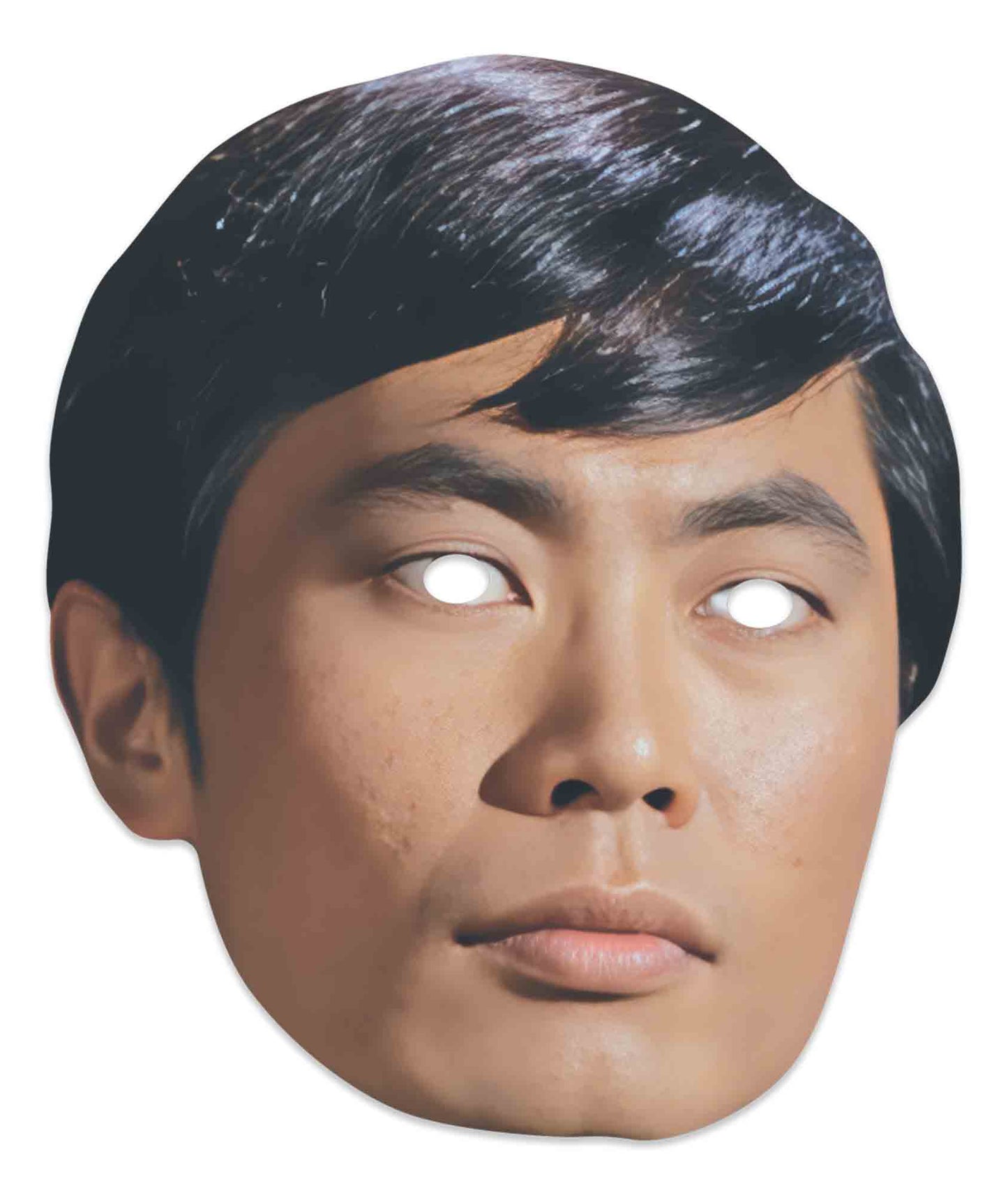 SM514 Sulu Mask George Takei Star Trek  - Includes Tabs and Elastic