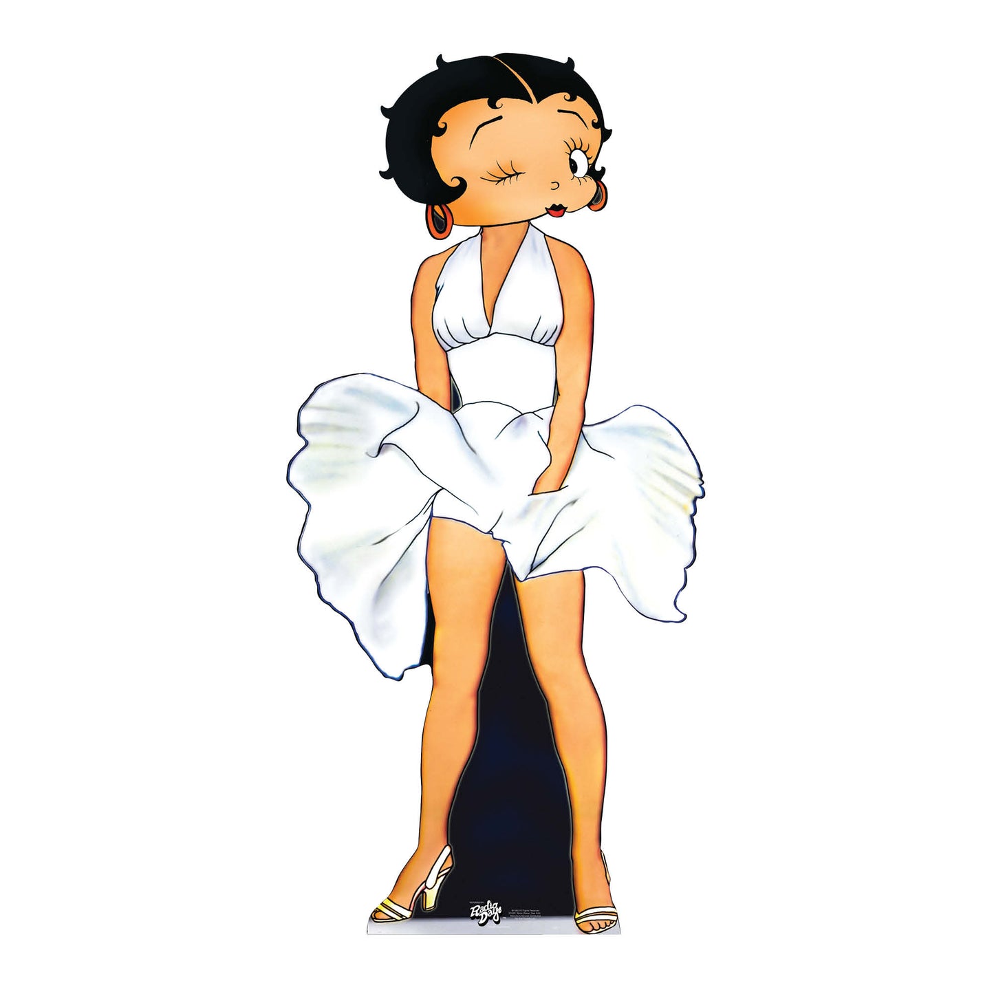 SC520 Betty Boop- 7yr Itch Cardboard Cut Out Height 166cm