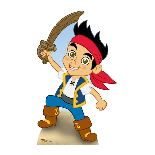 Jake - Jake and the Neverland Pirates Star Mini Cut-out Cardboard Cut Out Height 91cm