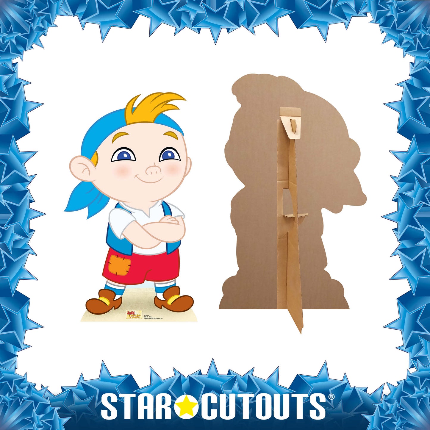 Cubby - Jake and the Neverland Pirates Star Mini Cut-out Cardboard Cut Out Height 81cm