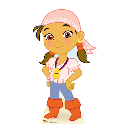 Izzy - Jake and the Neverland Pirates Star Mini Cut-out Cardboard Cut Out Height 89cm