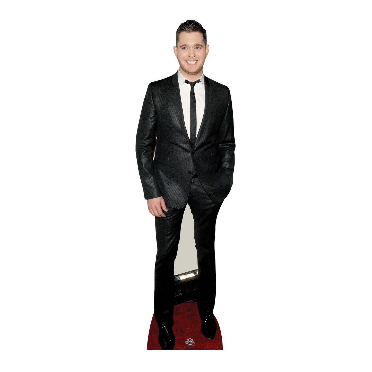 CS546 Michael Buble Height 174cm Lifesize Cardboard Cut Out With Mini - mycardboardcutout